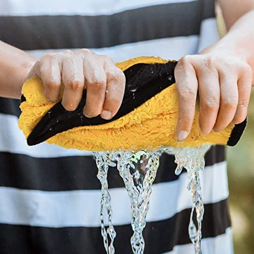 KBS Microfiber Cleaning Cloths for Face Towel Soft Napkin 40x40cms 400 GSMSmall for Men Workout Sports Gym Home, Kitchen, Bathroom Cleaning Accessories Items (Pack of 1) - Image 4