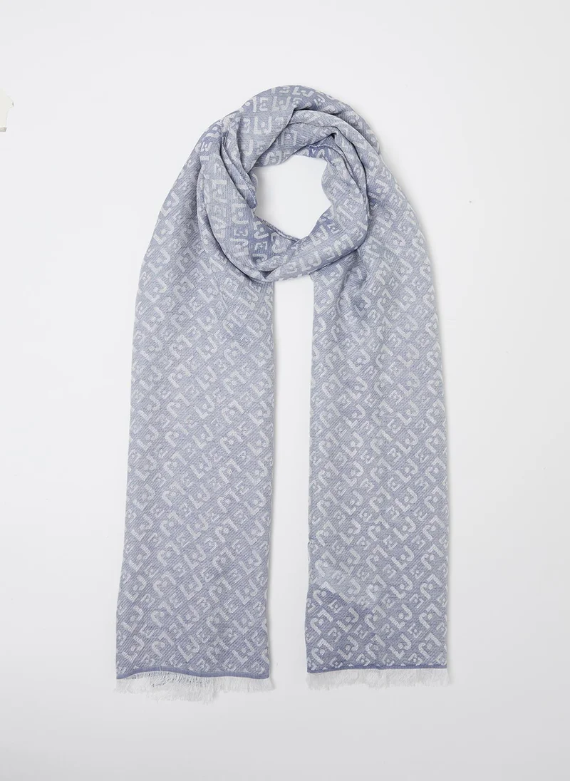 Liu Jo Jacquard Stole With Logo