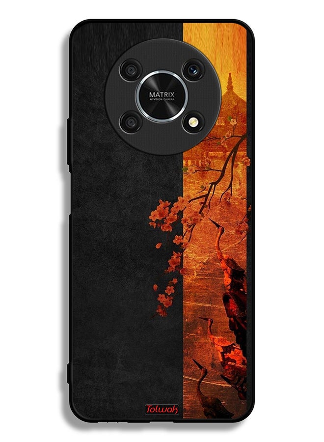Tolwak Honor X9 5G Protective Case Cover Autumn Colors Art - Image 2
