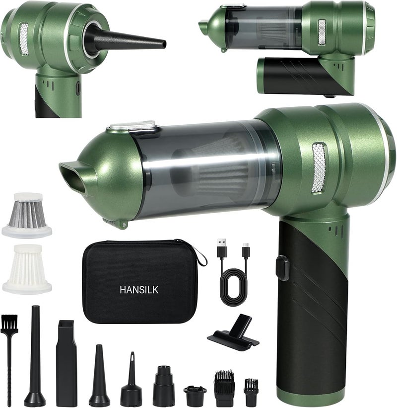 HANSILK Handheld Vacuum Cleaner - Wireless 4 in 1 Mini Vacuum with 25000PA Suction Power - Image 1