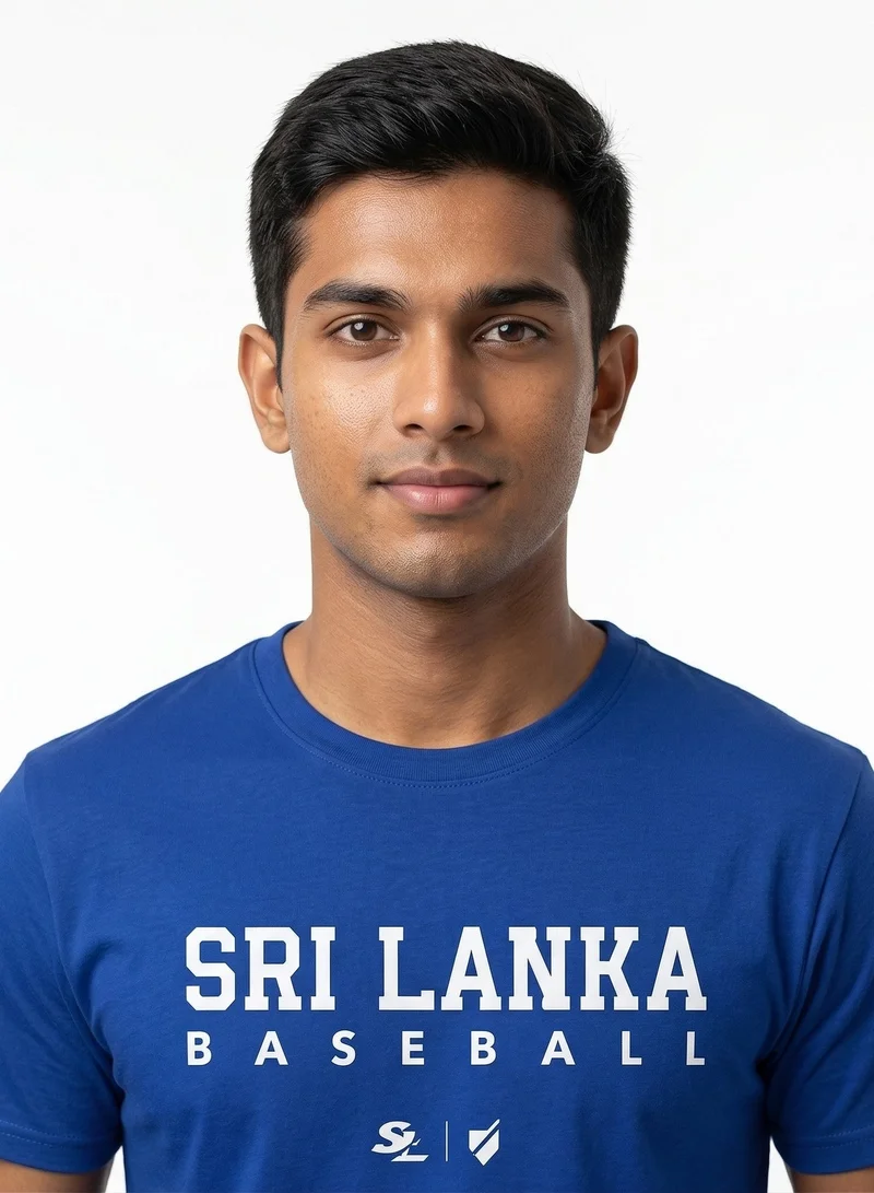 Baseball United Sri Lanka Baseball National Team Men's Lifestyle T-shirt