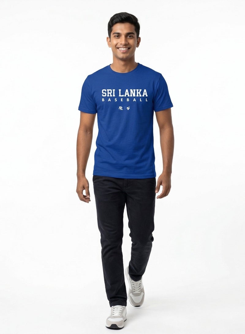 Baseball United Sri Lanka Baseball National Team Men's Lifestyle T-shirt - Image 1