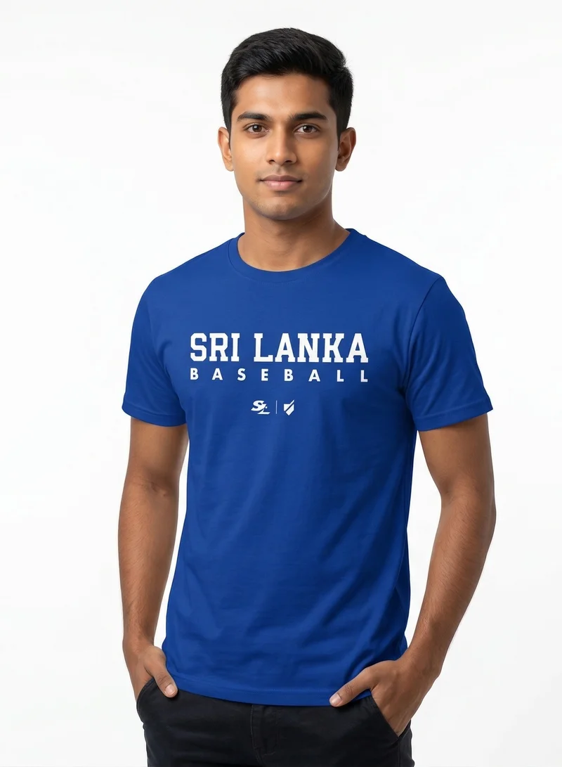 Baseball United  Sri Lanka Baseball National Team Men's Lifestyle T-shirt for Men | Best Price UAE