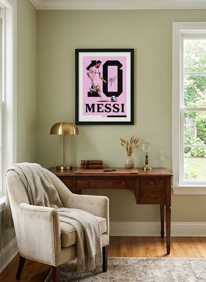 Toyland Lionel Messi Football Poster – Premium Wall Art Print (8x10 Inch) for Bedroom & Kids Room Décor - Image 2