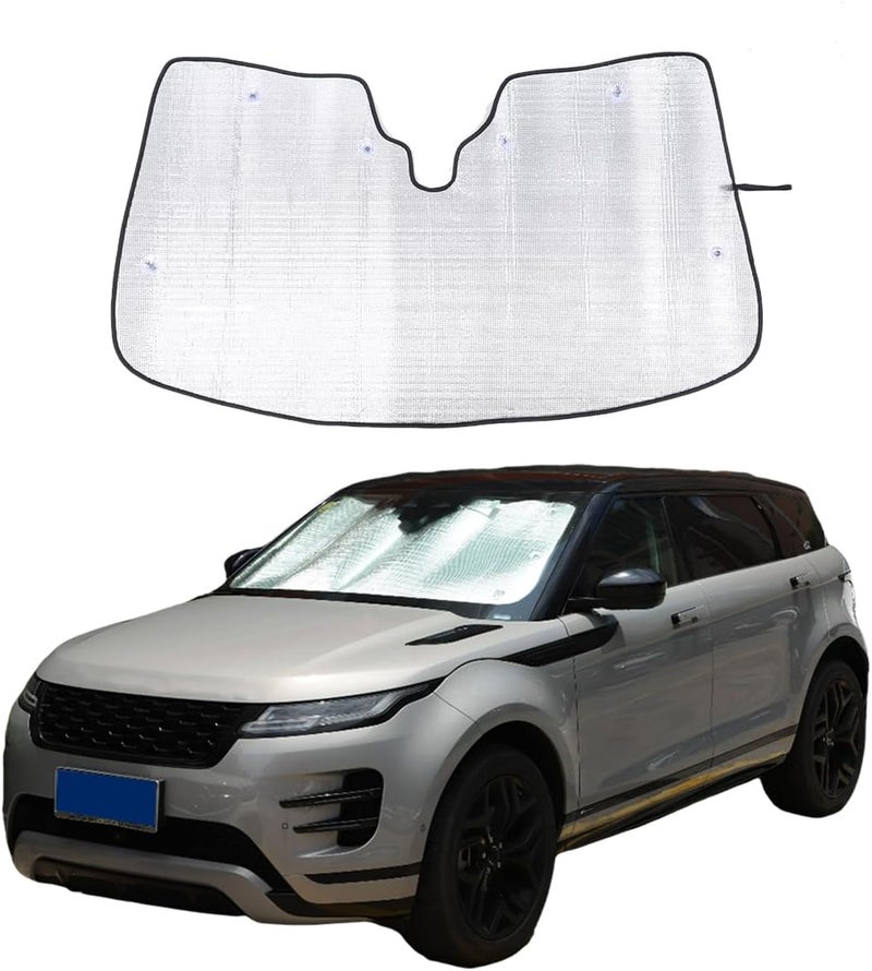 JONKOKO Foldable Car Windshield Sunshade for Land Rover Range Rover Evoque 2019-2024 - Image 1