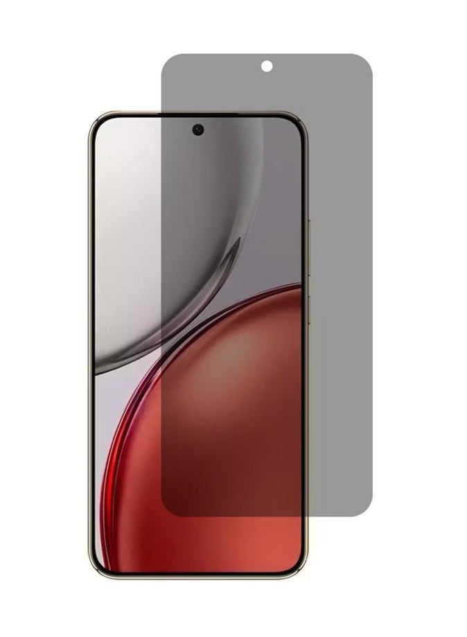 بيوكس واقي شاشة للخصوصية لهاتف Honor X9D - زجاج مقوى مضاد للكهرباء الساكنة مع خاصية حماية من التفريغ الكهروستاتيكي، صلابة 9H، مقاوم للتجسس، مقاوم للغبار، ملمس فائق النعومة - Image 1