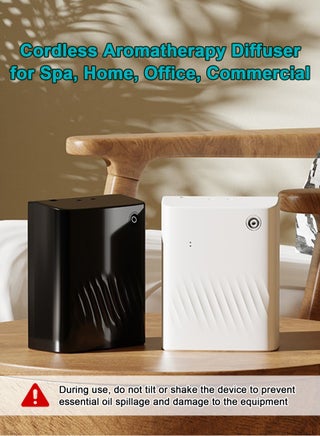 جهاز توزيع الزيوت العطرية المتقدم، موزع رائحة ذكي، معطر جو محمول يعمل بمنفذ USB للمنزل والمكتب والفندق، 200 مل، لون أسود - view 5
