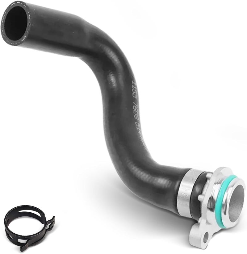 Bomunik Coolant Hose Thermo to Block Metal Flange Hose Connector for BMW N20 N52 N55 N54 (2009-2015) - Image 1