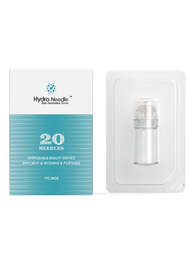 Hydra 20 Micro Needle Titanium Applicator Bottle Anti-aging Skin Care Reusable 1.0mm - Image 3