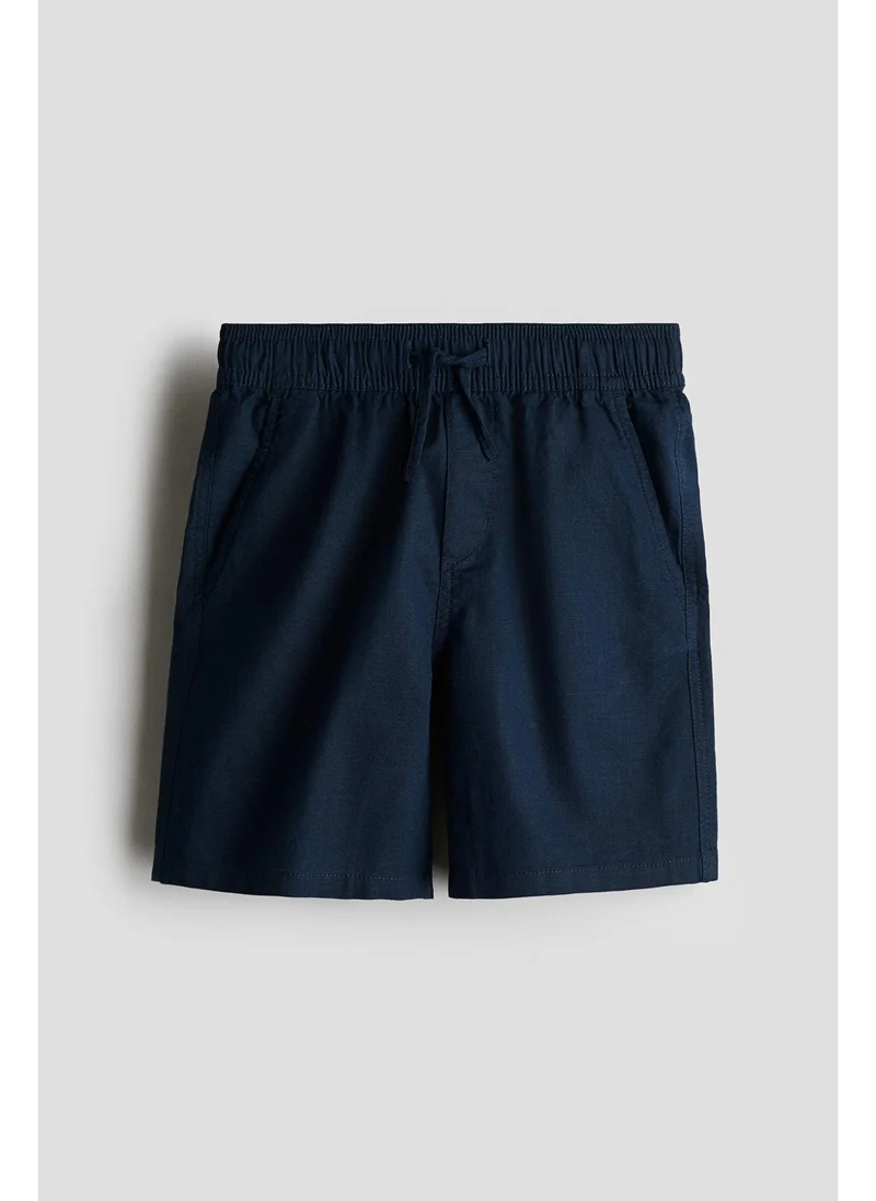 H&M Linen-blend shorts
