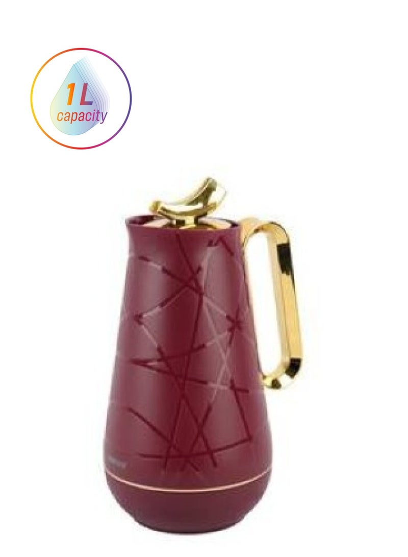 HOMEVEO Vaccum Flask New Touq From Home View 1 liter