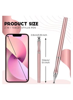 Y&D Stylus Pen for Touch Screen 2 in 1 Phone Tablet Portable Universal Capacitive Handwriting Browsing Drawing Compatible with Most Devices  - Image 2