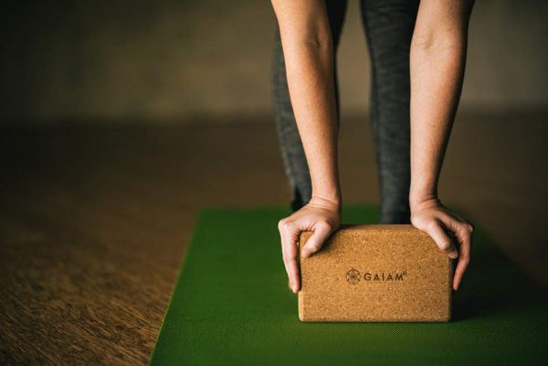 Gaiam Cork Yoga Brick – 9x5.5 Inch, Natural Cork Brick for Yoga, Pilates, Stretching, Balance, Gym, Home Workout, Meditation, Non-Slip, High-Density, Rounded Edges for Enhanced Poses and Flexibility - Image 3