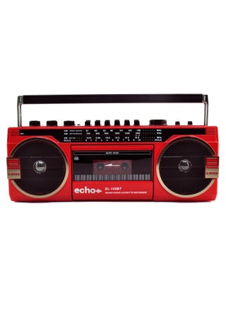 Echo Audio Retro Blast Bluetooth Boombox Portable Cassette Player Tape Recorder AM/FM/SW 3 Band Radio Two 8W X-Bass Speakers Voice Recording Headphone Jack Supports USB and SD Cards - pzsku/ZFEE28B82DEFF6E28D41CZ/45/_/1701349182/43496ff3-e2fe-4dd8-8186-1df6d5877cd4