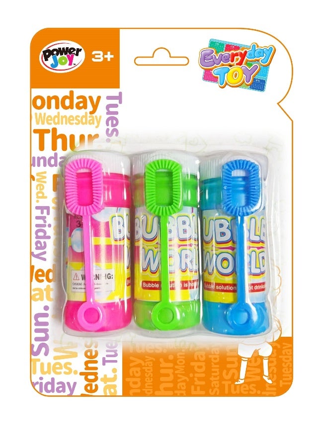 Power Joy Everyday Toy Bubble 3 Pieces - Image 1