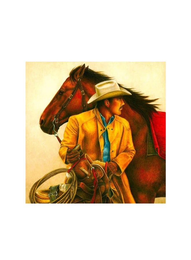 RYN Horse Mdf Wall Art Multicolour 30x30centimeter - Image 2