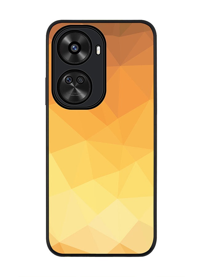 Stylizedd Rugged Black edge case for Huawei nova 12 SE / Huawei nova 11 SE 4G, Slim fit Soft Case Flexible Rubber Edges Anti Drop TPU Gel Thin Cover -  Gold Bar - Image 1
