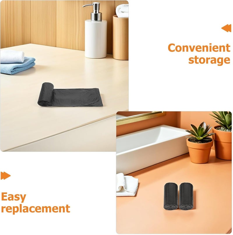 NUOBESTY 5 Rolls Portable Toilet Bags for Toilet Bucket Plastic Material with Versatile Fit and Long Term Supply 250pcs Disposable Liners for Travel and Household Use - Image 5