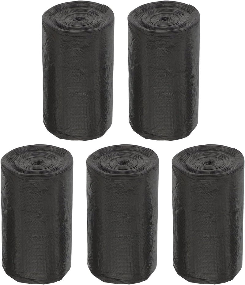 NUOBESTY 5 Rolls Portable Toilet Bags for Toilet Bucket Plastic Material with Versatile Fit and Long Term Supply 250pcs Disposable Liners for Travel and Household Use - Image 1