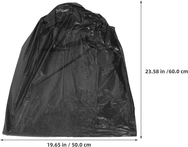 NUOBESTY 5 Rolls Portable Toilet Bags for Toilet Bucket Plastic Material with Versatile Fit and Long Term Supply 250pcs Disposable Liners for Travel and Household Use - Image 2