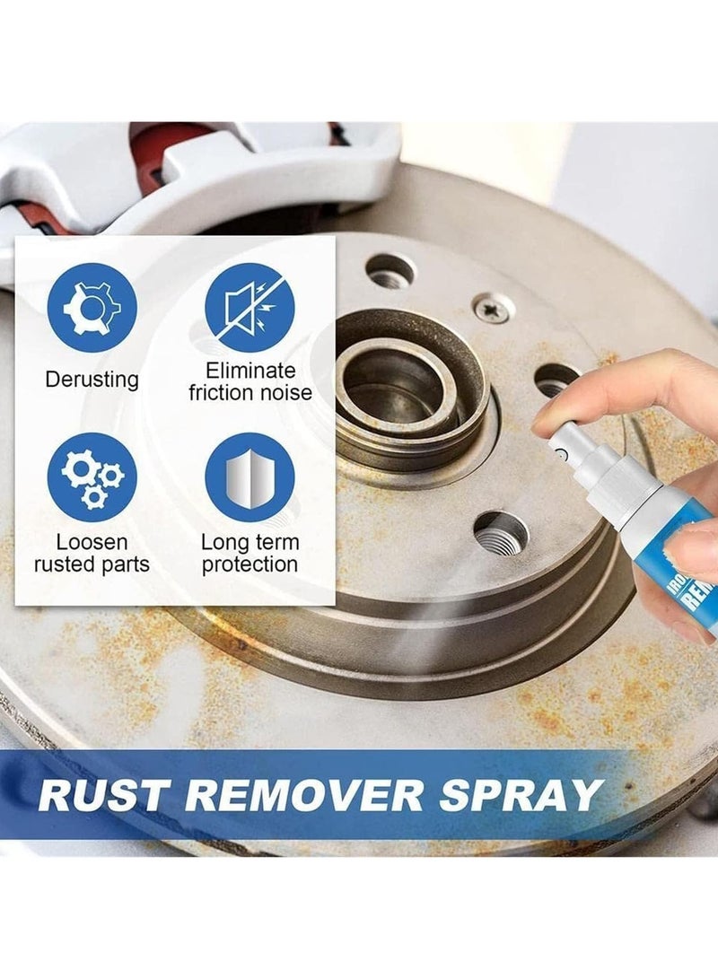 بخاخ مزيل صدأ السيارة القوي - مزيل الحديد، حماية من التآكل، آمن للطلاء، مزيل صدأ متعدد الأسطح، معالجة شديدة التحمل للصدأ (256 مل) - Image 3