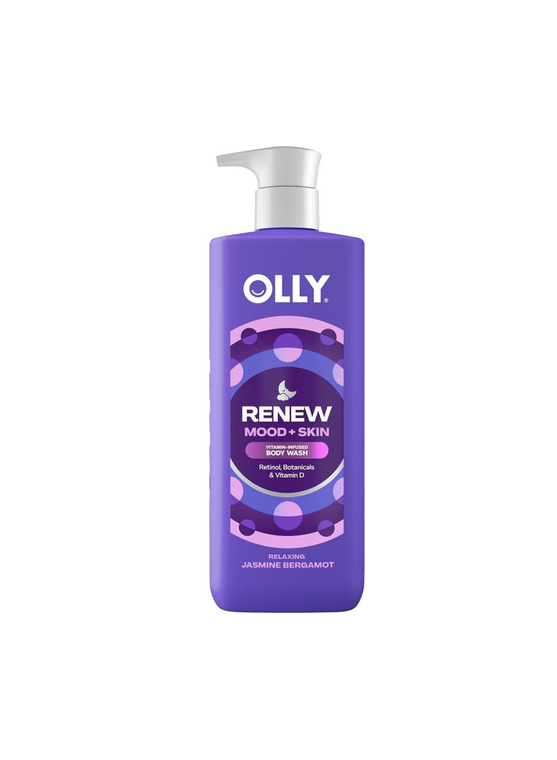 OLLY Aromatherapy Body Wash – Vitamin D, Retinol & Botanicals Cleanser for Skin Barrier Repair - Image 1