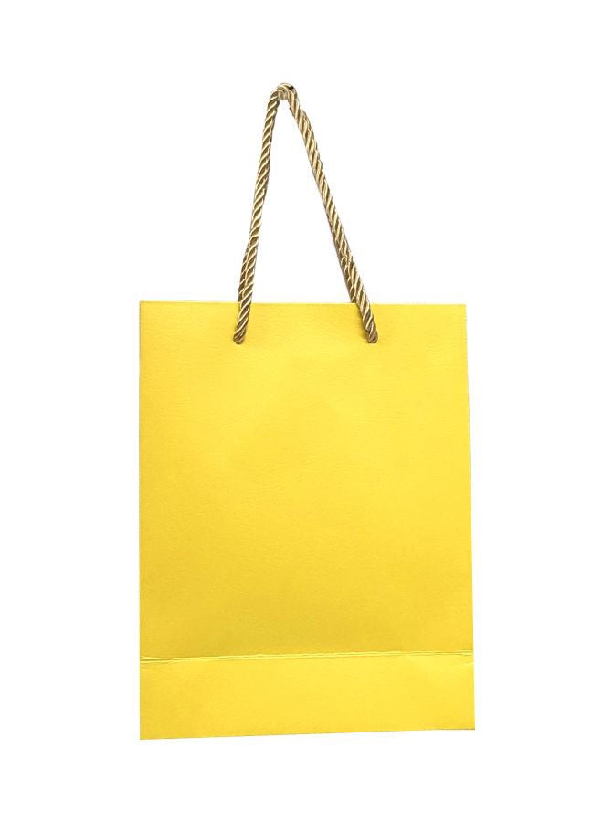 NIBEMINENT 12-Piece Gift Bag Set Yellow
