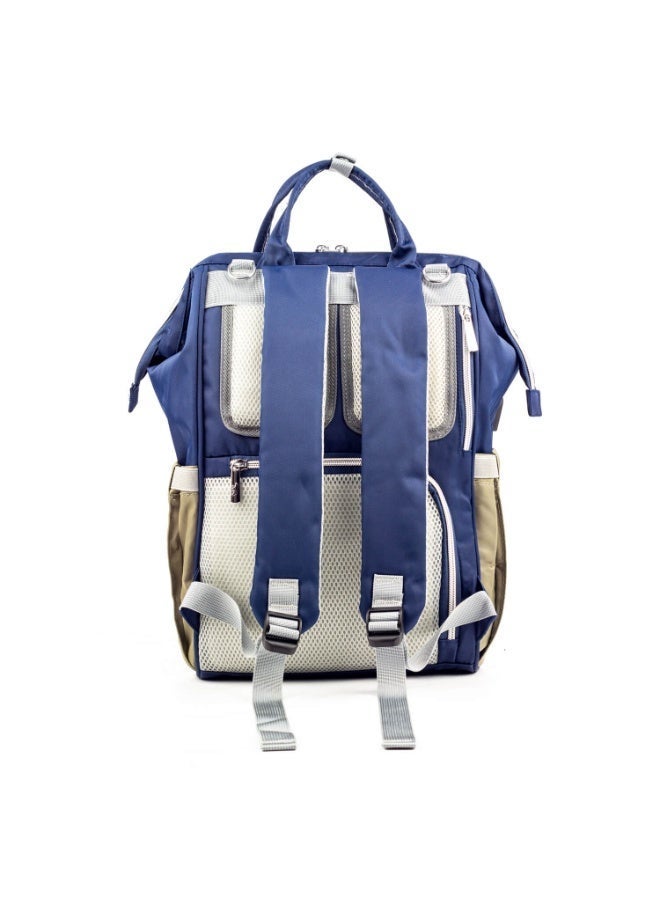 Lucid's latest edition waterproof maternity bag with changing mat and thermal bottle holder with heating element - black and gray - Image 3