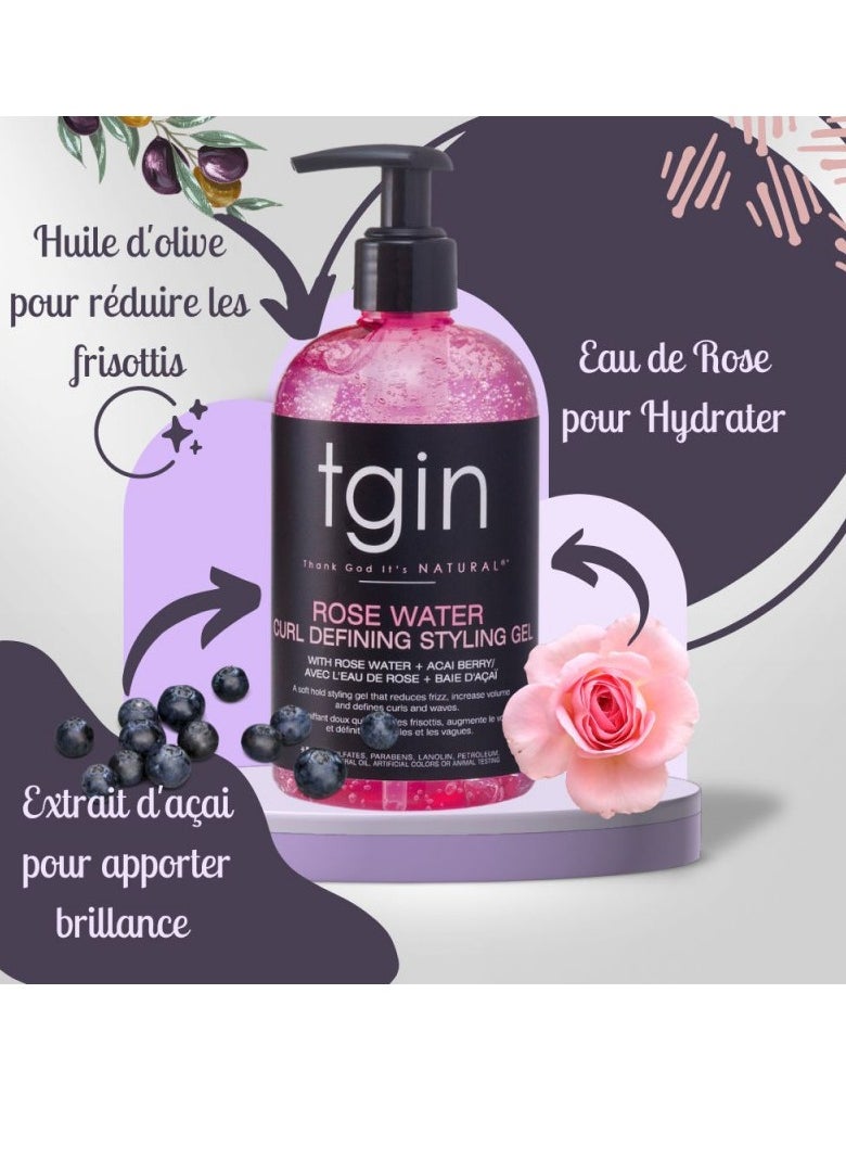 Teigen Rosewater Defining Styling Gel for Natural Hair - Waves - Low Porosity Hair - Fine Hair 374ml - pzsku/ZFEE34C2468778E08DF73Z/45/_/1726754381/75d23f23-68db-4481-8836-0b3ca45913e6