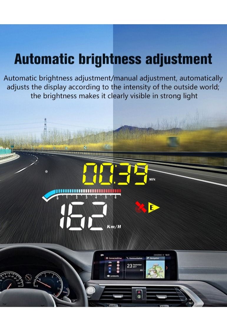 GULFLINK - GULFLINK Head Up Display(HUD) Vehicle Speed Meter M17 - Image 1