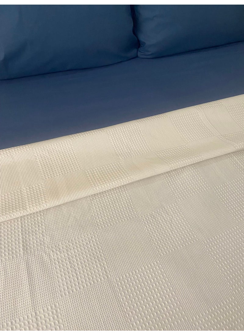 Zeren Home - 100% Cotton Double Sleeper, Elastic Sheet Set 4 Pieces - Image 1