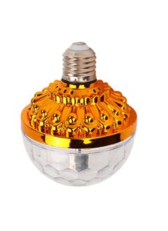 xozgdovg E27 Rotating Ball Light Bulb PC 6W LED RGB Party Lamp Bulb with 8.2ft Plug Wire for KTV Bar 110‑240V  - Image 3