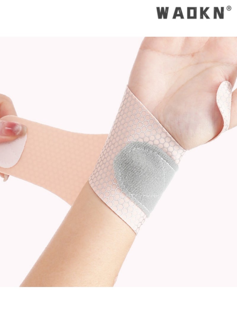 WAOKN Adjustable Wrist Support Brace,Breathable Wrist Guard for Sports and Fitness, Effective in Reducing Wrist Strain and Sprains, Ideal for Sports Activities and Daily Use, Comfortable and Secure - Image 2