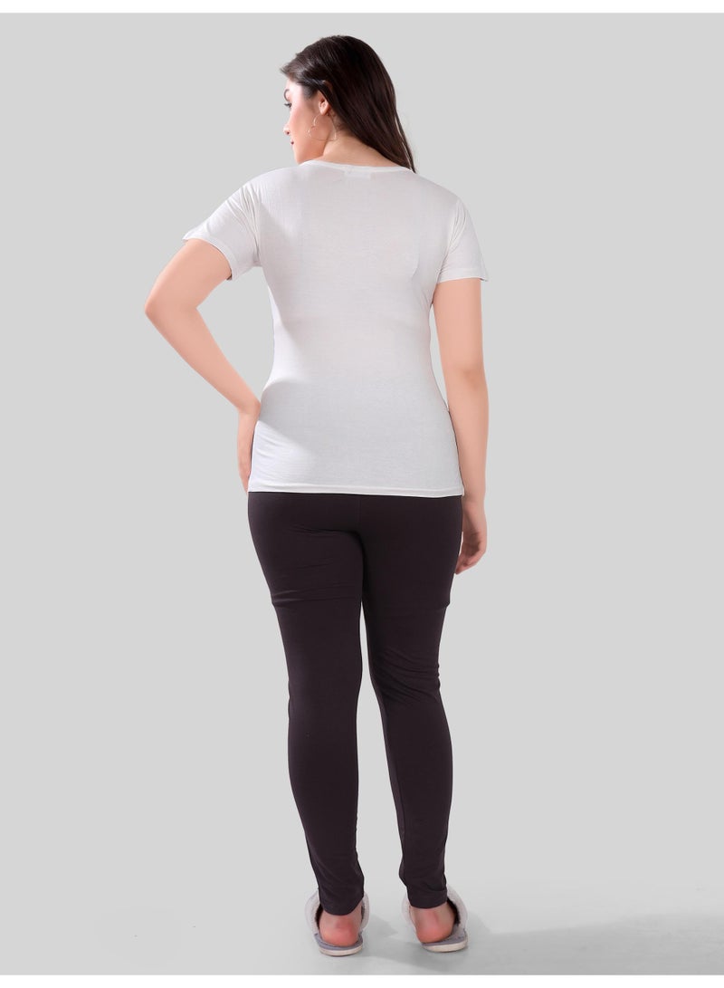 تامي تي شيرت حمل ورضاعة بطبقتين من تامي عبوة  قطع - Image 2