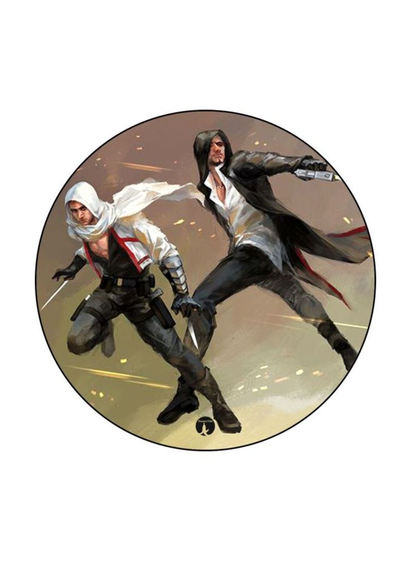 RKN Assassin's Creed Printed Mouse Pad  White/Black/Red