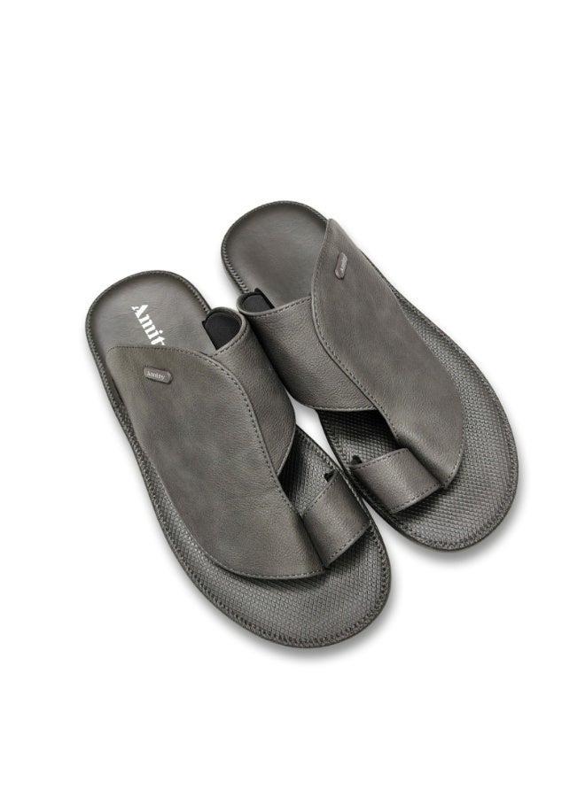 Stylish Men Slippers, Unique Splicing Detail Comfortable Summer Slip On Slides - Image 3