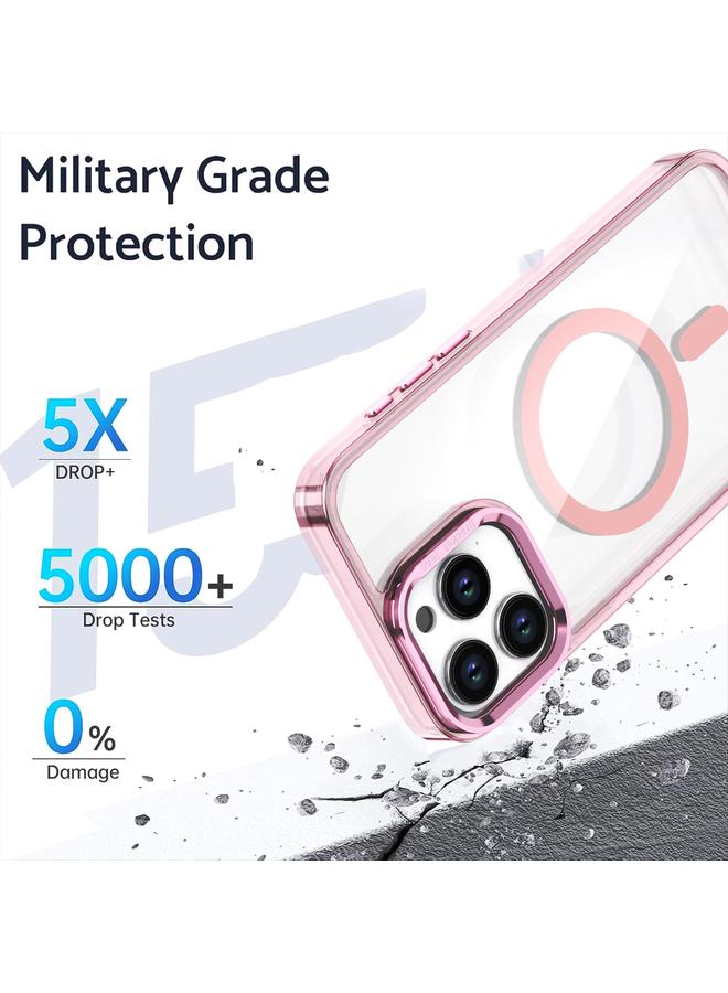 S-TOP Case For iPhone 13 Pro Max Acrylic Camera Holder MagSafe Magnetic Phone Case - Image 3