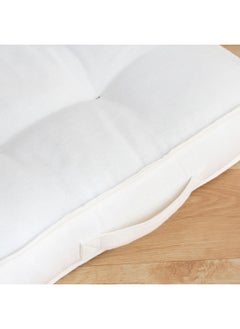 Home Box Atlanta Ezra Ribbed Floor Cushion 48 x 10 x 48 cm  - Image 3