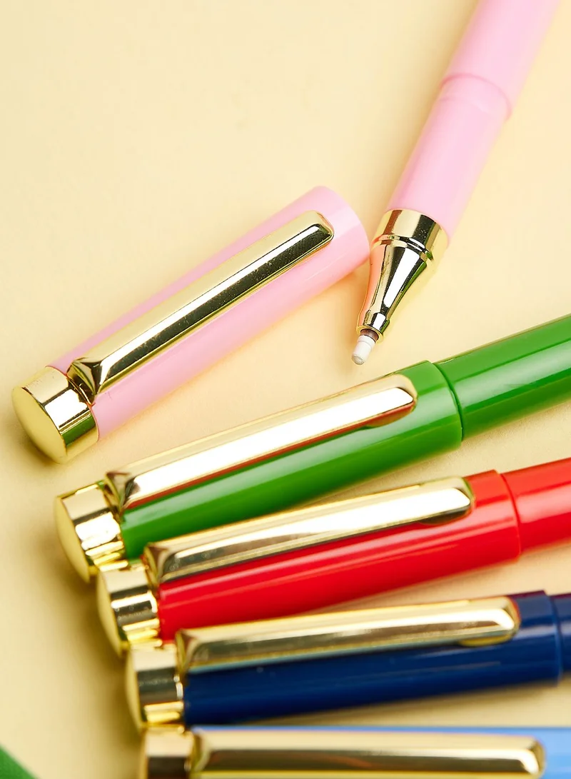 Kate Spade Fine Tip Pen Set, Colorblock