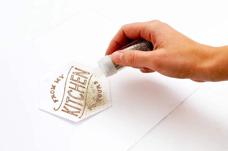 We R Memory Keepers Glue Quill Starter Kit - All-in-One Crafting Set with Glue Pens and Glitter - Image 5
