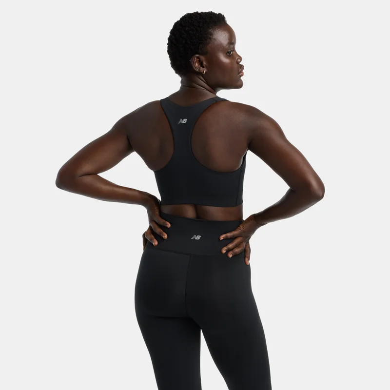 New Balance Black Women's Define Train Medium-Support Training Sports Bra for Women | Best Price UAE