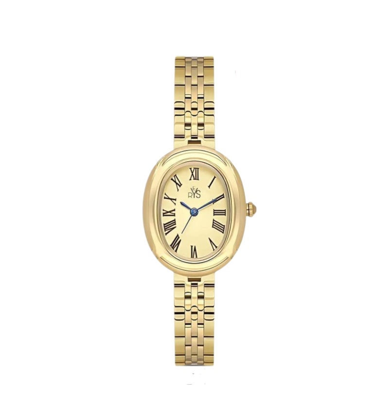 REYS WATCH WATCH FOR WOMEN-STAINLESS STEEL-GOLD DIAL R2046-GG