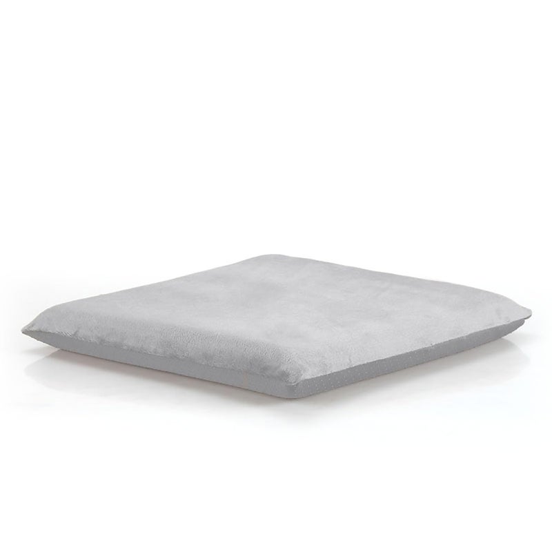 Augld Square Chair Seat Cushion Memory Foam Chair Cushion for Kitchen DiningOffice or Car 16x16 in Grey - Image 2