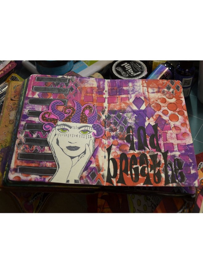 Dylusions Ranger The Crafters Workshop Creative Journal Small (5X8), Zzzz-S, Multi-Colour - Image 3