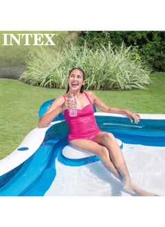 INTEX Inflatable Swim Center Family Lounge Pool  - Image 3