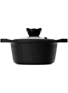 Cookin aboud Granite Pan with Lid 18 cm-Black 