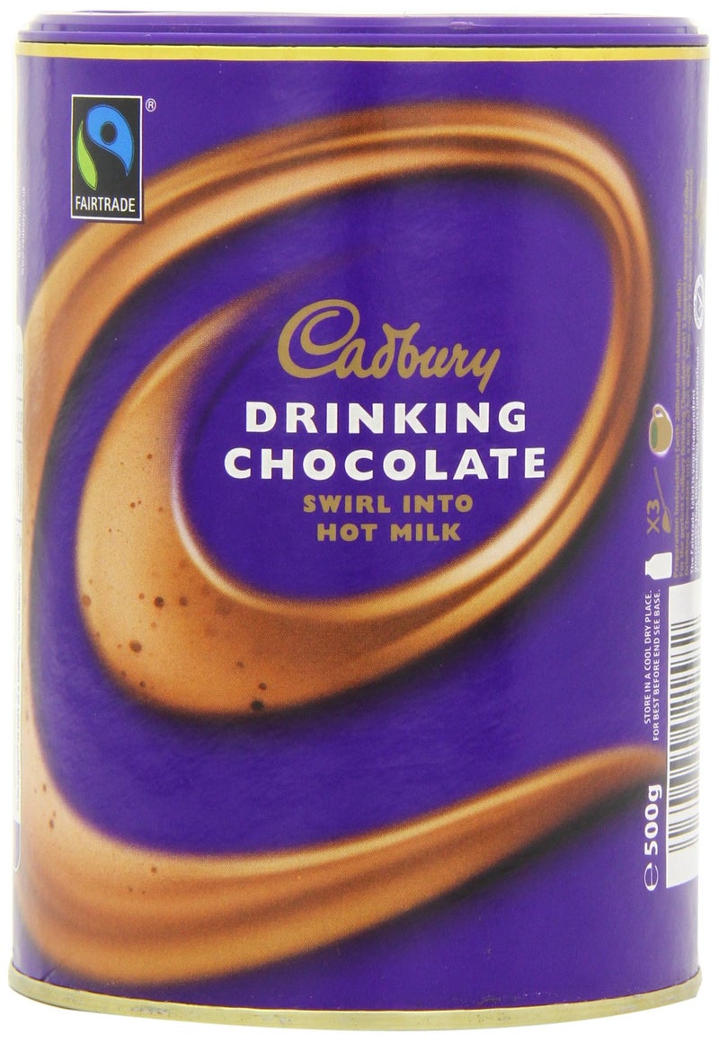 Cadbury Drinking Hot Chocolate 500 g (Pack of 3) - Image 1