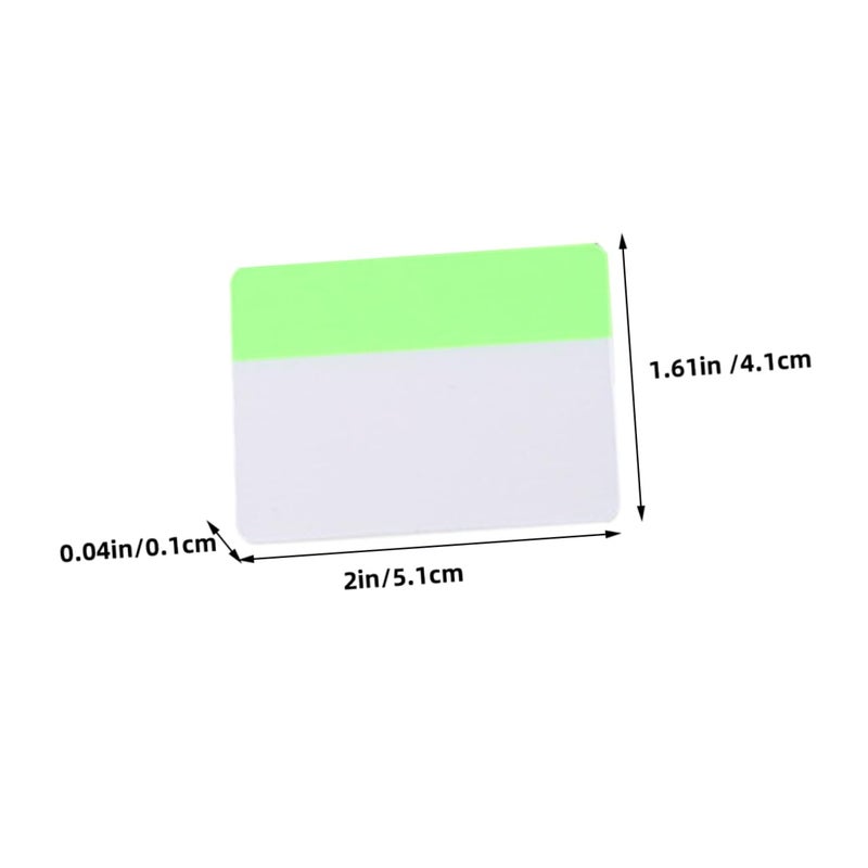 Translucent Colored Memo Sticky Notes Repositionable Pads for Office School Home Reminders - Image 3