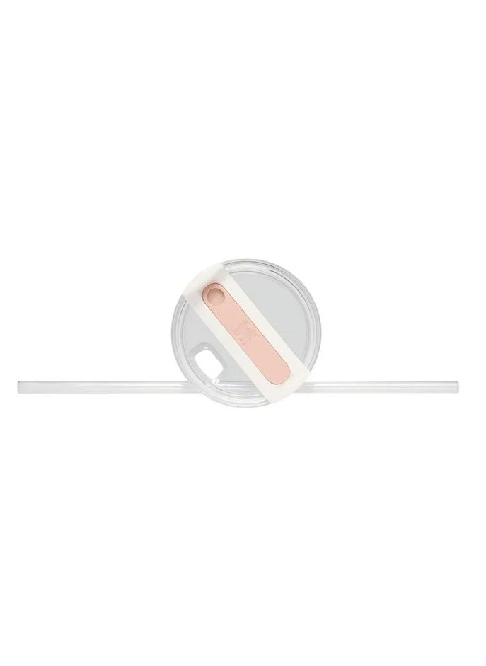 Stanley - Stanley cup H2.0 Stainless Steel with Lid and Straw for Water Iced Tea,Coffee and Smoothie,Rose Quartz Swirl,40 oz - Image 1