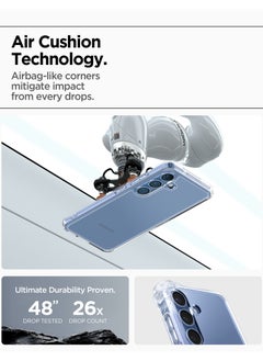 Spigen Ultra Hybrid Samsung Galaxy S25 PLUS Case Cover (2025) - Crystal Clear  - Image 5